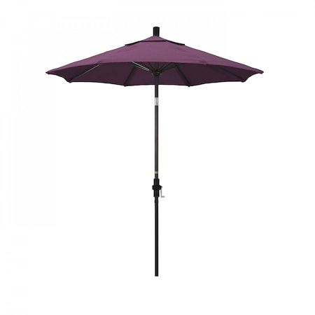 California Umbrella Patio Umbrella, Octagon, 102.5" H, Sunbrella Fabric, Iris 194061024300