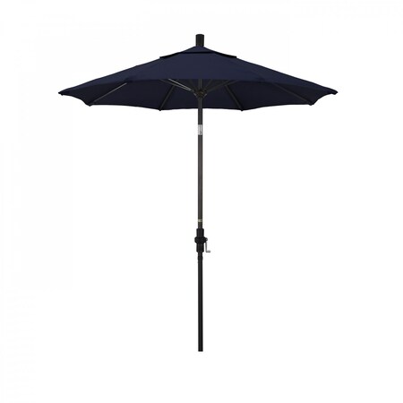 California Umbrella Patio Umbrella, Octagon, 102.5" H, Olefin Fabric, Navy 194061024379