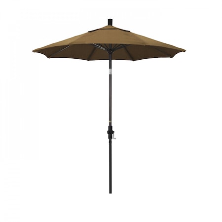 California Umbrella Patio Umbrella, Octagon, 102.5" H, Olefin Fabric, Woven Sesame 194061024492