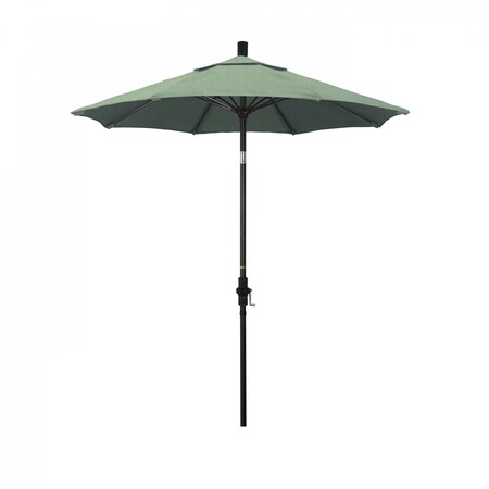 California Umbrella Patio Umbrella, Octagon, 102.5" H, Pacifica Fabric, Spa 194061024591