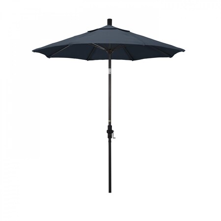 California Umbrella Patio Umbrella, Octagon, 102.5" H, Pacifica Fabric, Sapphire 194061024690