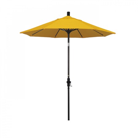 California Umbrella Patio Umbrella, Octagon, 102.5" H, Pacifica Fabric, Yellow 194061024713