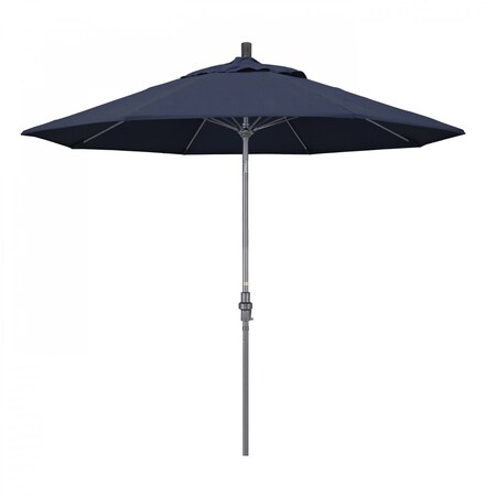 California Umbrella Patio Umbrella, Octagon, 101" H, Sunbrella Fabric, Spectrum Indigo 194061024775