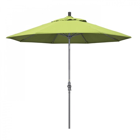California Umbrella Patio Umbrella, Octagon, 101" H, Sunbrella Fabric, Parrot 194061024850