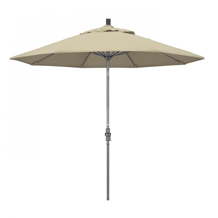 California Umbrella Patio Umbrella, Octagon, 101" H, Sunbrella Fabric, Antique Beige 194061024959