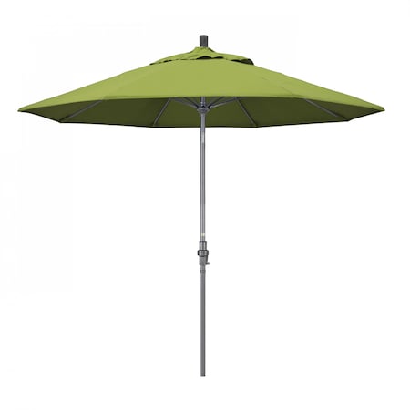 California Umbrella Patio Umbrella, Octagon, 101" H, Sunbrella Fabric, Macaw 194061024973