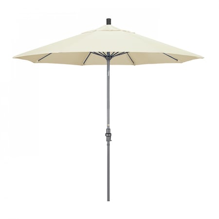 California Umbrella Patio Umbrella, Octagon, 101" H, Sunbrella Fabric, Canvas 194061025024