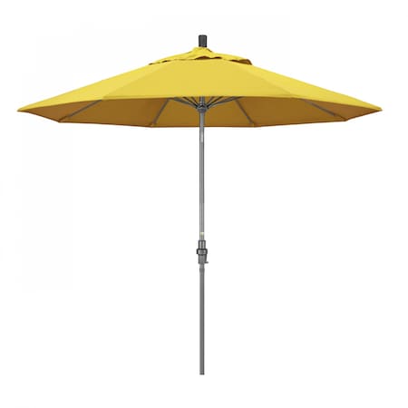 March Patio Umbrella, Octagon, 101" H, Olefin Fabric, Lemon 194061025284