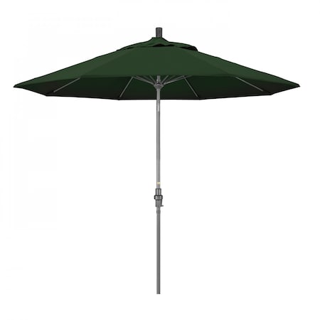 California Umbrella Patio Umbrella, Octagon, 101" H, Pacifica Fabric, Hunter Green 194061025581