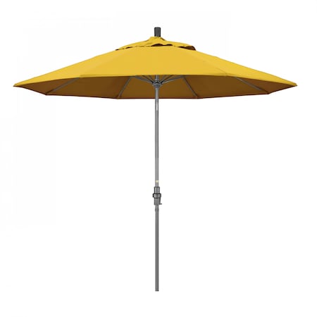 California Umbrella Patio Umbrella, Octagon, 101" H, Pacifica Fabric, Yellow 194061025611