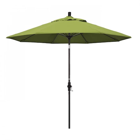 California Umbrella Patio Umbrella, Octagon, 101" H, Sunbrella Fabric, Macaw 194061025871