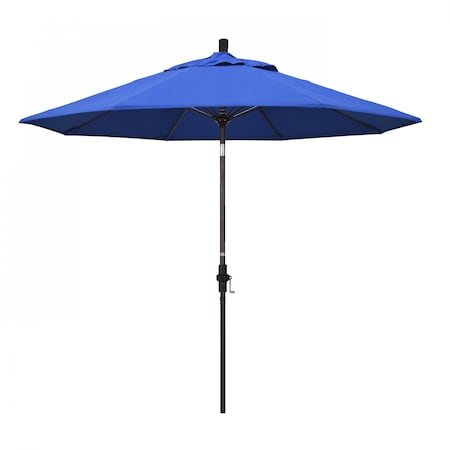 California Umbrella Patio Umbrella, Octagon, 101" H, Olefin Fabric, Royal Blue 194061026120