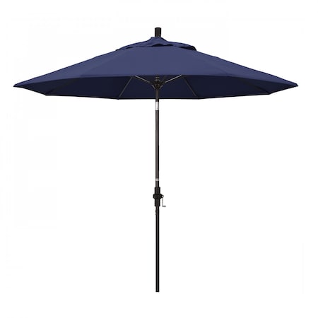 California Umbrella Patio Umbrella, Octagon, 101" H, Olefin Fabric, Navy 194061026151