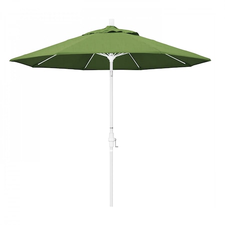 California Umbrella Patio Umbrella, Octagon, 101" H, Sunbrella Fabric, Spectrum Cilantro 194061026557