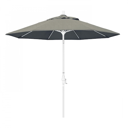 California Umbrella Patio Umbrella, Octagon, 101" H, Sunbrella Fabric, Spectrum Dove 194061026564