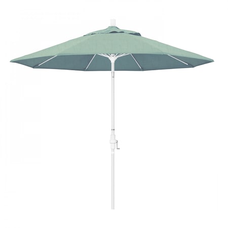 California Umbrella Patio Umbrella, Octagon, 101" H, Sunbrella Fabric, Spa 194061026700
