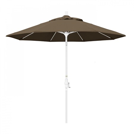California Umbrella Patio Umbrella, Octagon, 101" H, Sunbrella Fabric, Cocoa 194061026762