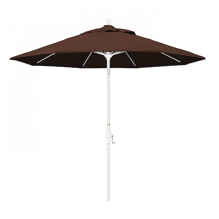 California Umbrella Patio Umbrella, Octagon, 101" H, Sunbrella Fabric, Bay Brown 194061026786