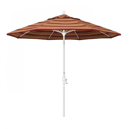 California Umbrella Patio Umbrella, Octagon, 101" H, Sunbrella Fabric, Astoria Sunset 194061026939