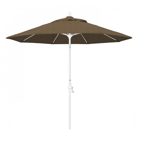 California Umbrella Patio Umbrella, Octagon, 101" H, Olefin Fabric, Woven Sesame 194061027172