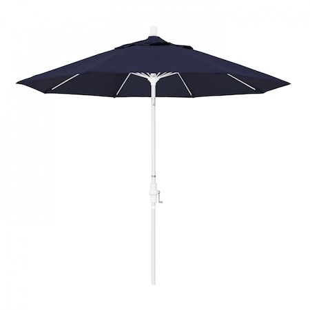 California Umbrella Patio Umbrella, Octagon, 101" H, Pacifica Fabric, Navy 194061027363