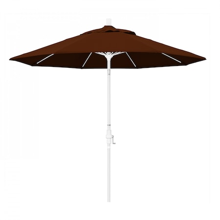 California Umbrella Patio Umbrella, Octagon, 101" H, Pacifica Fabric, Brick 194061027370