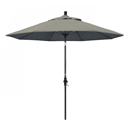 California Umbrella Patio Umbrella, Octagon, 101" H, Sunbrella Fabric, Spectrum Dove 194061027462