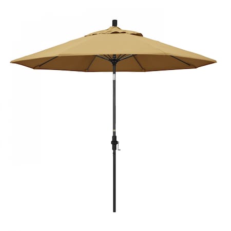 California Umbrella Patio Umbrella, Octagon, 101" H, Sunbrella Fabric, Wheat 194061027615
