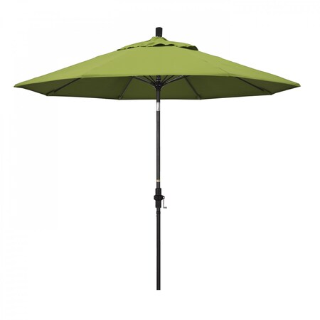 California Umbrella Patio Umbrella, Octagon, 101" H, Sunbrella Fabric, Macaw 194061027677