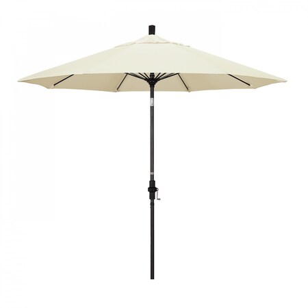 California Umbrella Patio Umbrella, Octagon, 101" H, Sunbrella Fabric, Canvas 194061027721