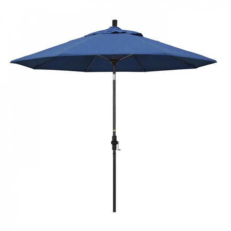 California Umbrella Patio Umbrella, Octagon, 101" H, Sunbrella Fabric, Regatta 194061027783