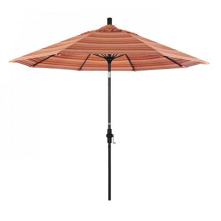 California Umbrella Patio Umbrella, Octagon, 101" H, Sunbrella Fabric, Dolce Mango 194061027806
