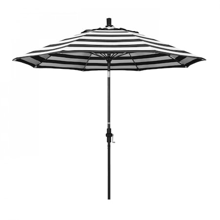 California Umbrella Patio Umbrella, Octagon, 101" H, Sunbrella Fabric, Cabana Classic 194061027882