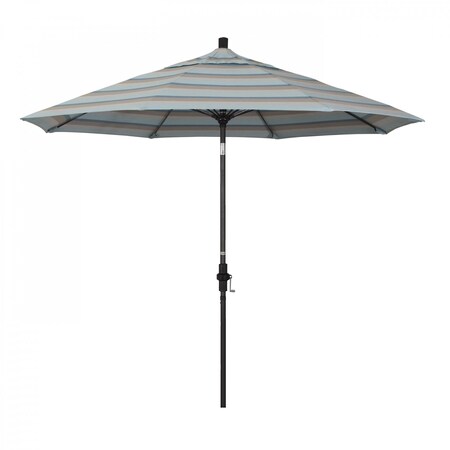 California Umbrella Patio Umbrella, Octagon, 101" H, Sunbrella Fabric, Gateway Mist 194061027905