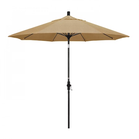 California Umbrella Patio Umbrella, Octagon, 101" H, Sunbrella Fabric, Linen Sesame 194061027912