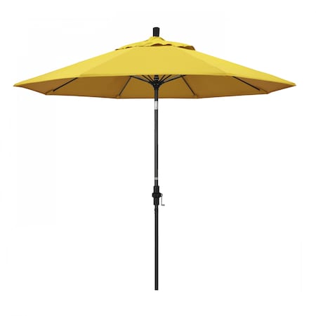 California Umbrella Patio Umbrella, Octagon, 101" H, Olefin Fabric, Lemon 194061027981