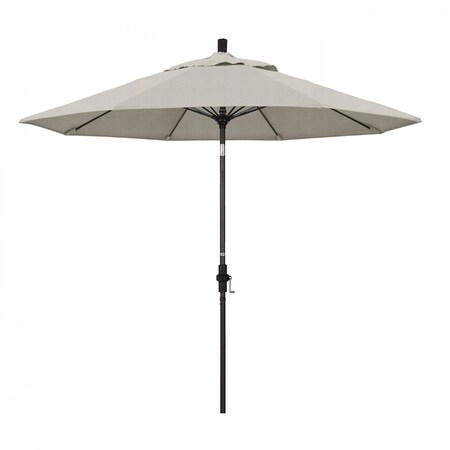 California Umbrella Patio Umbrella, Octagon, 101" H, Olefin Fabric, Woven Granite 194061028087