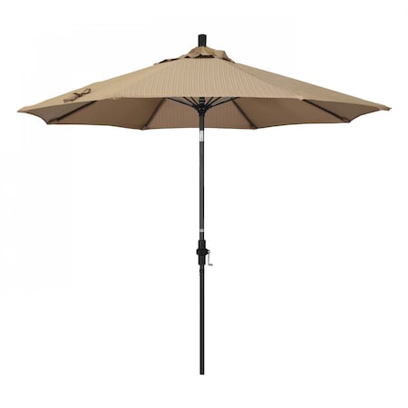 California Umbrella Patio Umbrella, Octagon, 101" H, Olefin Fabric, Terrace Sequoia 194061028117