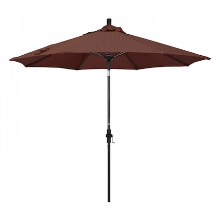 March Patio Umbrella, Octagon, 101" H, Olefin Fabric, Terrace Adobe GSCUF908705-FD12