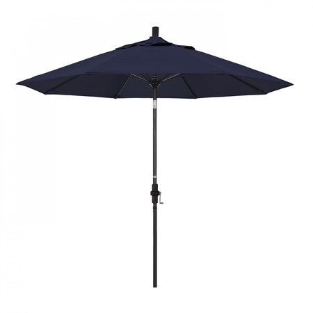 California Umbrella Patio Umbrella, Octagon, 101" H, Pacifica Fabric, Navy 194061028261