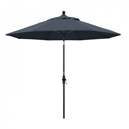 California Umbrella Patio Umbrella, Octagon, 101" H, Pacifica Fabric, Sapphire 194061028292