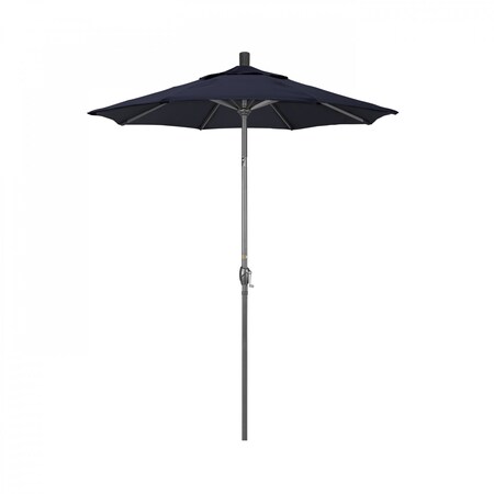 California Umbrella Patio Umbrella, Octagon, 102" H, Sunbrella Fabric, Navy 194061028391