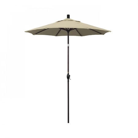 California Umbrella Patio Umbrella, Octagon, 102" H, Sunbrella Fabric, Antique Beige 194061028452