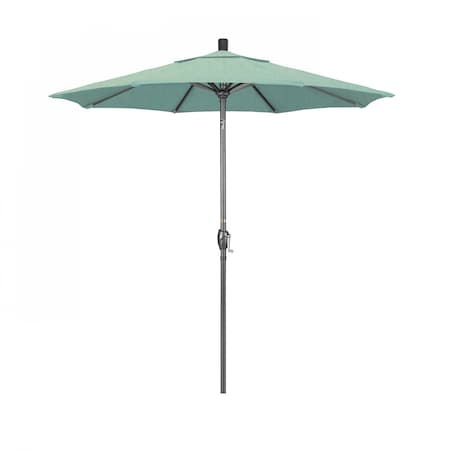 California Umbrella Patio Umbrella, Octagon, 95.5" H, Sunbrella Fabric, Spectrum Mist 194061028483