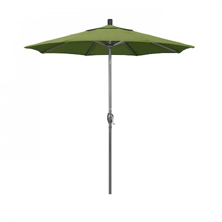 California Umbrella Patio Umbrella, Octagon, 95.5" H, Sunbrella Fabric, Spectrum Cilantro 194061028490
