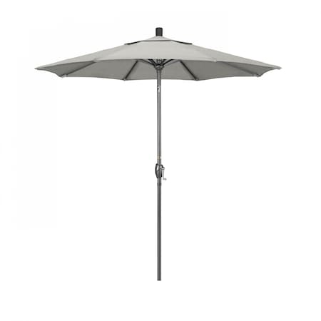 California Umbrella Patio Umbrella, Octagon, 95.5" H, Sunbrella Fabric, Granite 194061028551