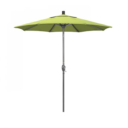 California Umbrella Patio Umbrella, Octagon, 95.5" H, Sunbrella Fabric, Parrot 194061028599