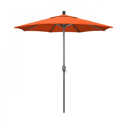 California Umbrella Patio Umbrella, Octagon, 95.5" H, Sunbrella Fabric, Melon 194061028667