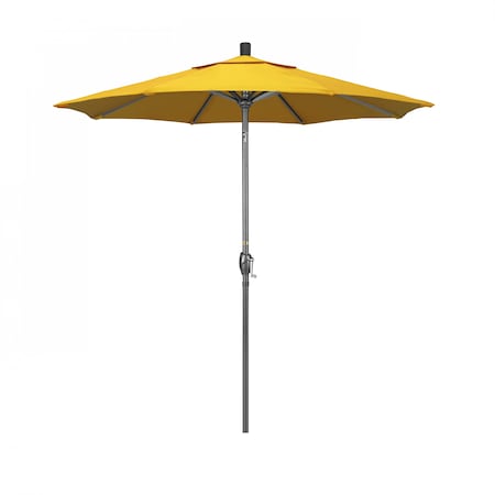 California Umbrella Patio Umbrella, Octagon, 95.5" H, Sunbrella Fabric, Sunflower Yellow 194061028773