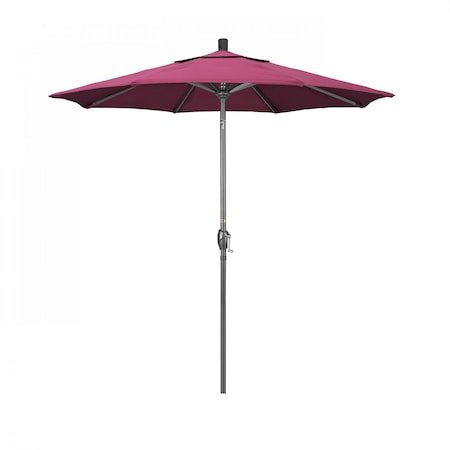 California Umbrella Patio Umbrella, Octagon, 95.5" H, Sunbrella Fabric, Hot Pink 194061028797